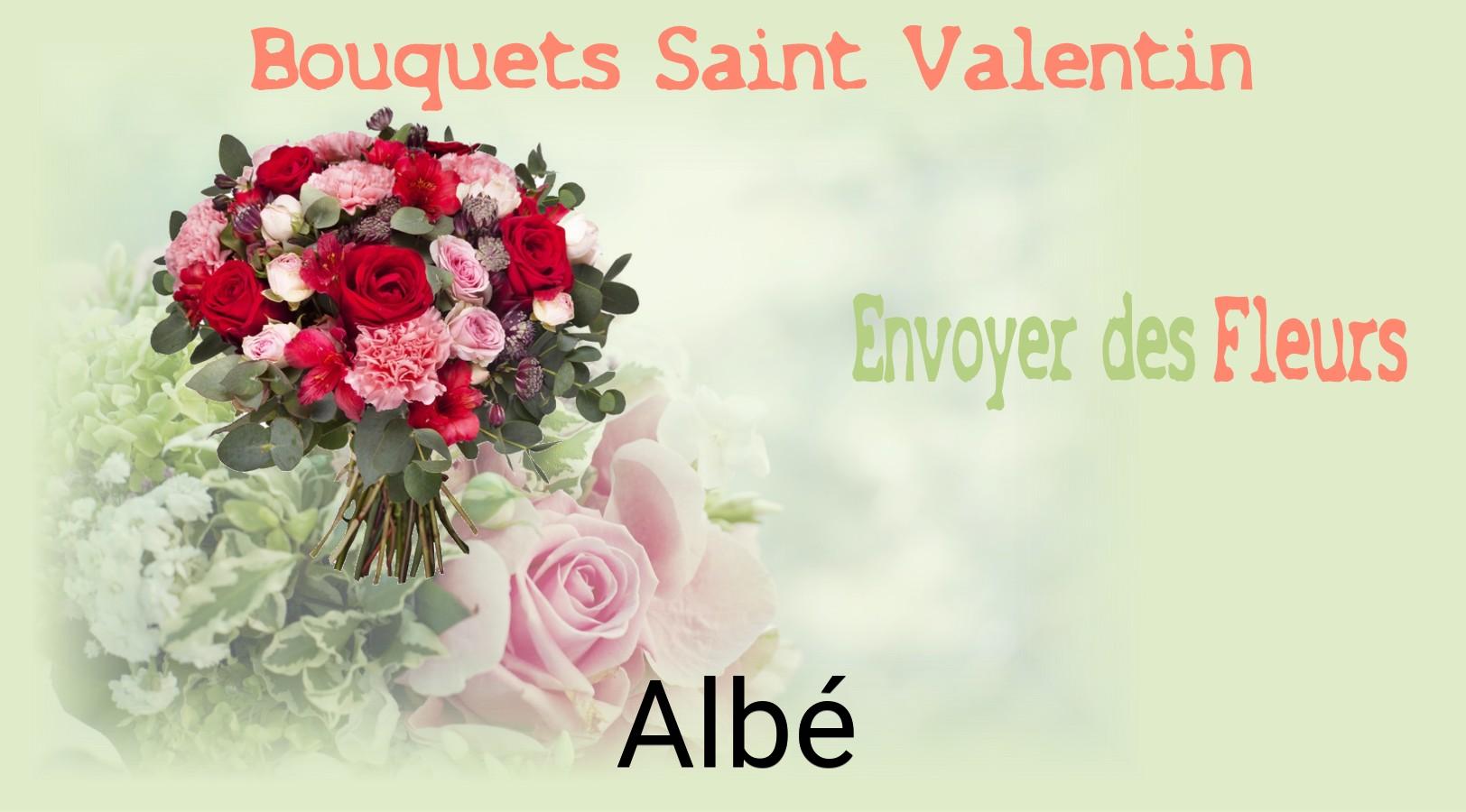 Roses de Saint-Valentin livrées à Albé